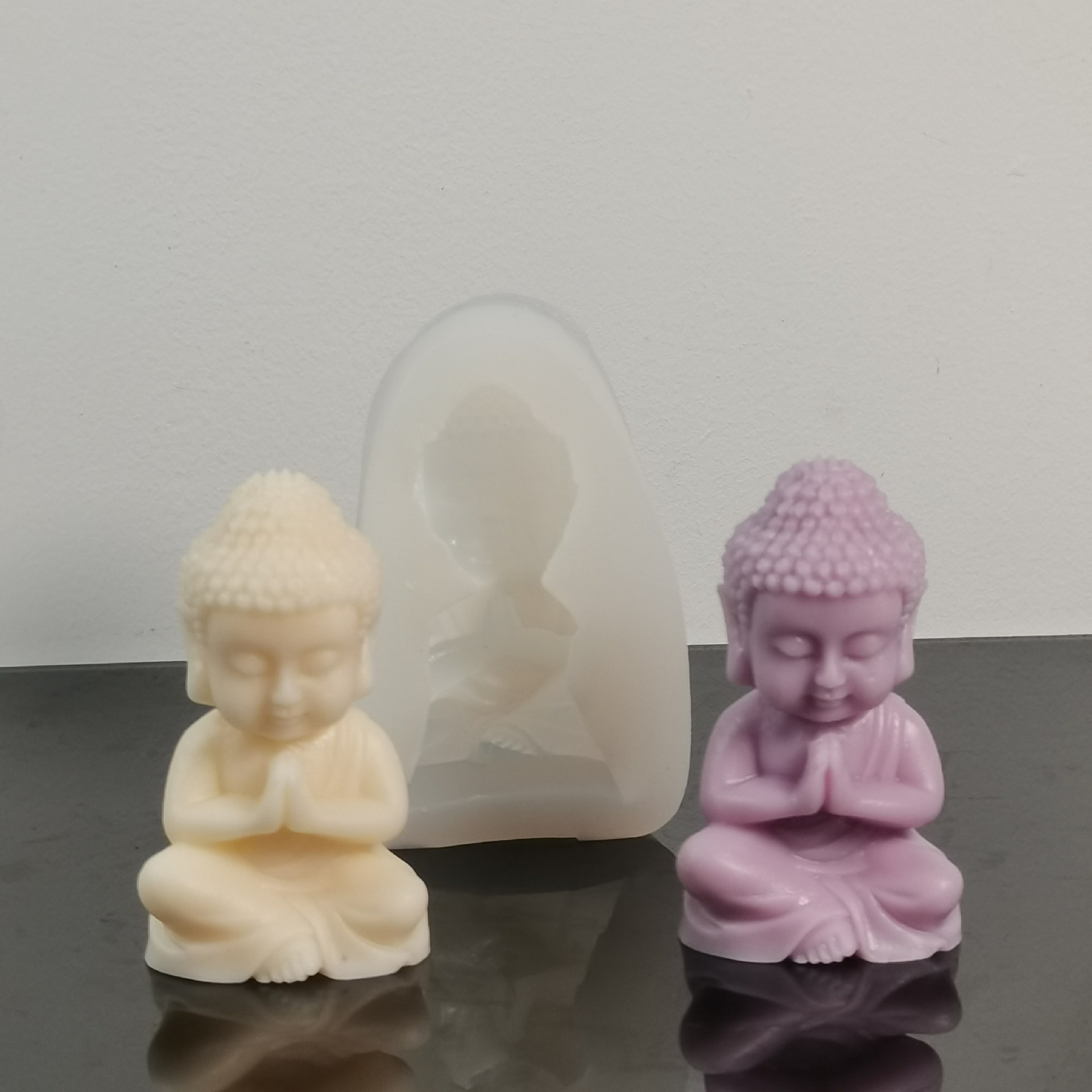 Soap Making Tutorial - 3d Maitreya Silicone Candle Mold Diy