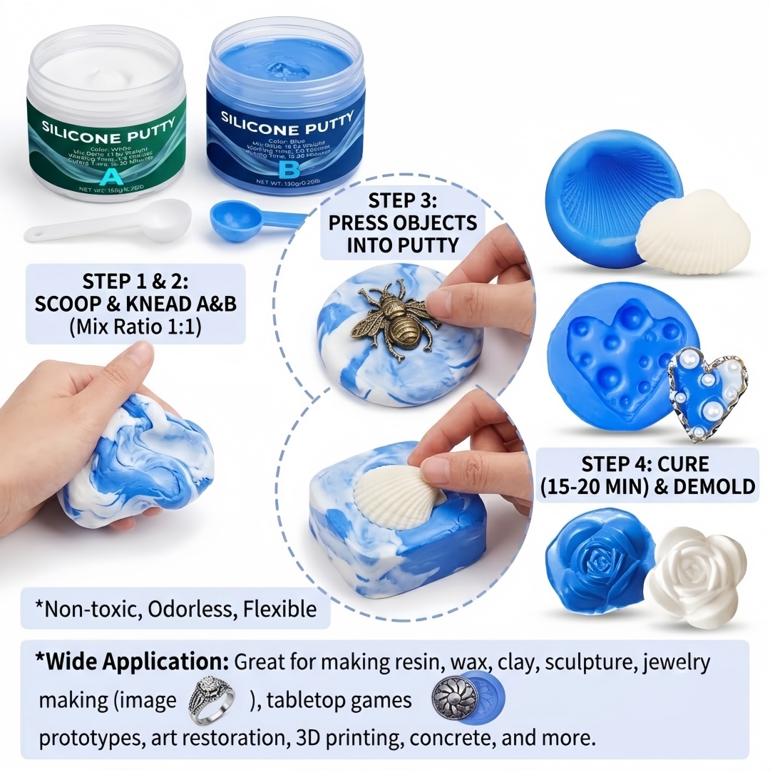 Silicone Putty Mold Making Sup - Soap Making Tutorial 评论和价格