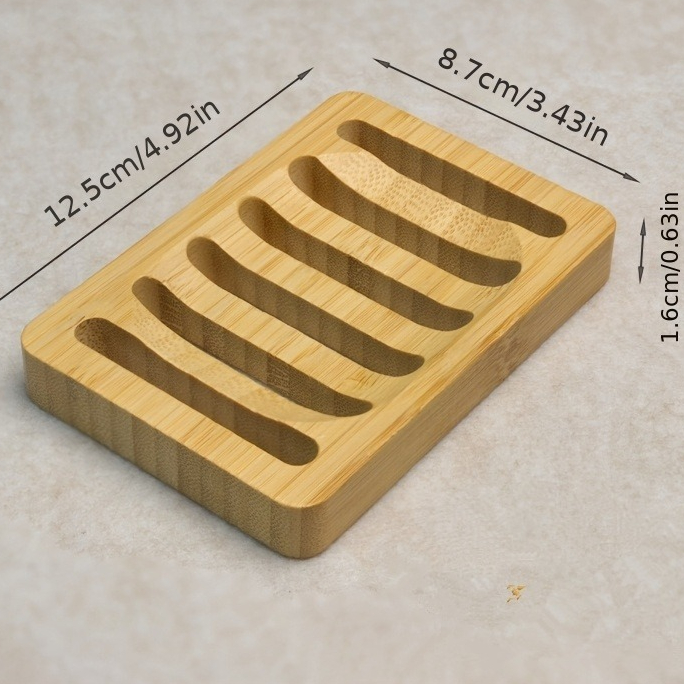 Bamboo Case Tray Wooden Preven - Soap Making Tutorial 评论和价格