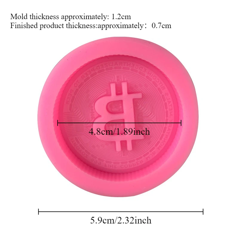1/3Pcs Currency Logo Soap Sili - Soap Making Tutorial 评论和价格