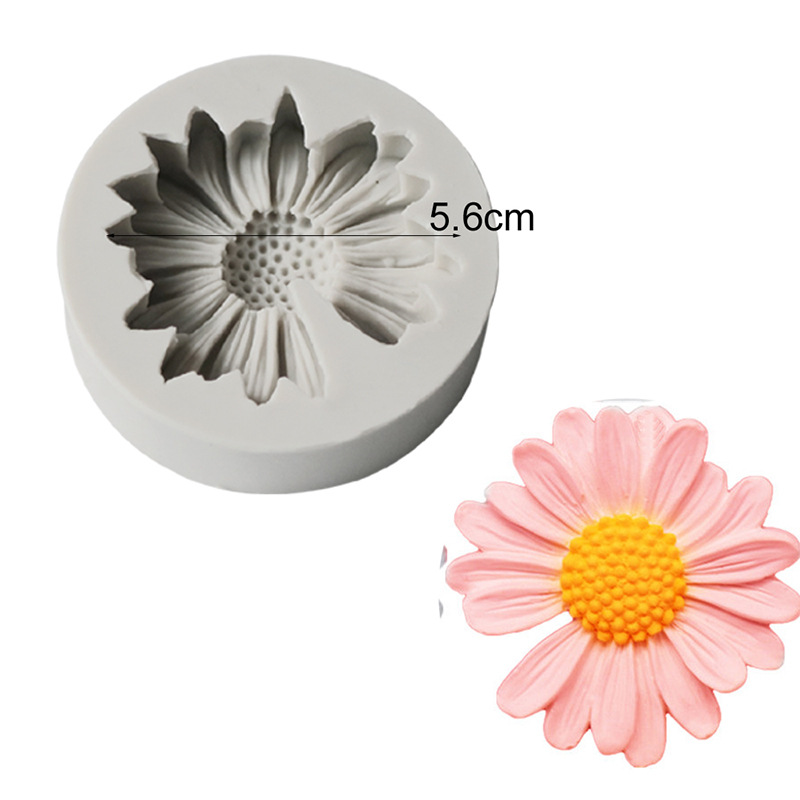 3D Daisy Flower Mold Sun Silic - Soap Making Tutorial 评论和价格