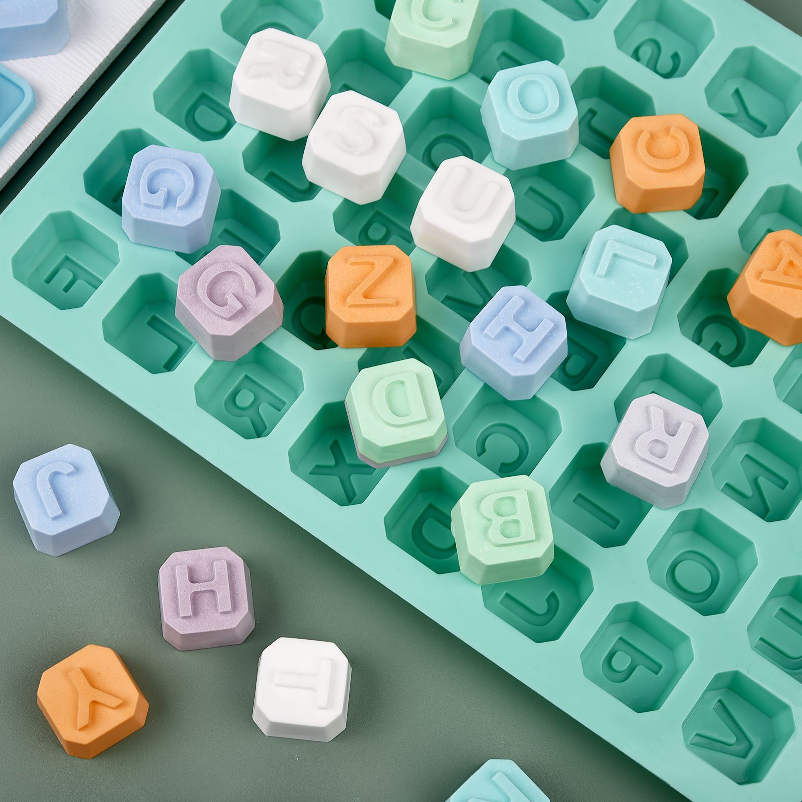48 Letter Enghish Alphabet let - Soap Making Tutorial 评论和价格