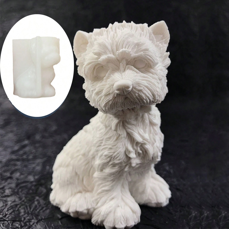Cute Puppy Dog West Highland T - Soap Making Yorkshire 评论和价格