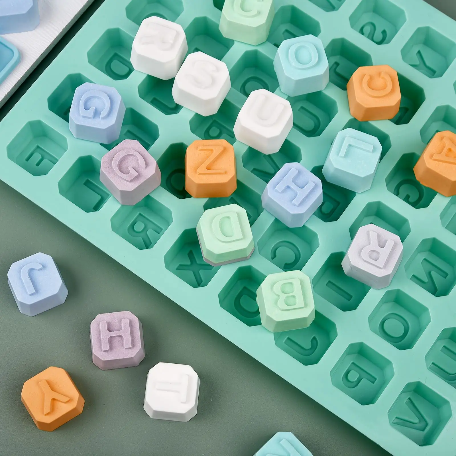 48 Letter Enghish Alphabet let - Soap Making Tutorial 评论和价格