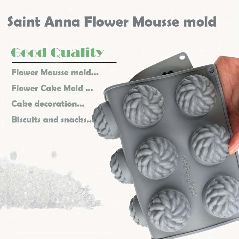 1Pc Cake Mold Santa Ana Floral - Soap Making Tutorial 评论和价格