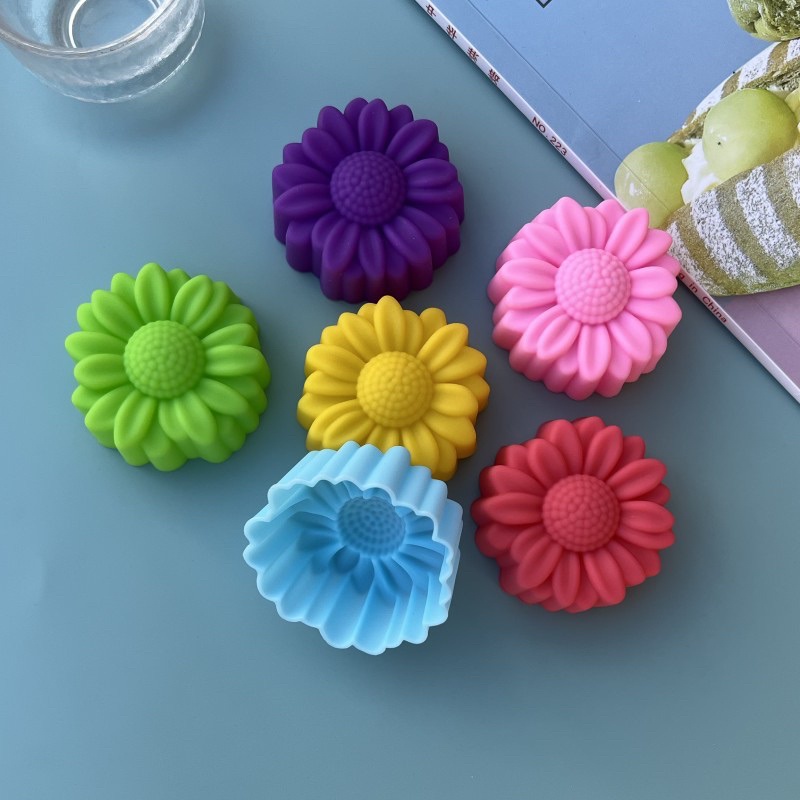 6 Pcs Set Non-Stick Flower Des - Soap Making Tutorial 评论和价格