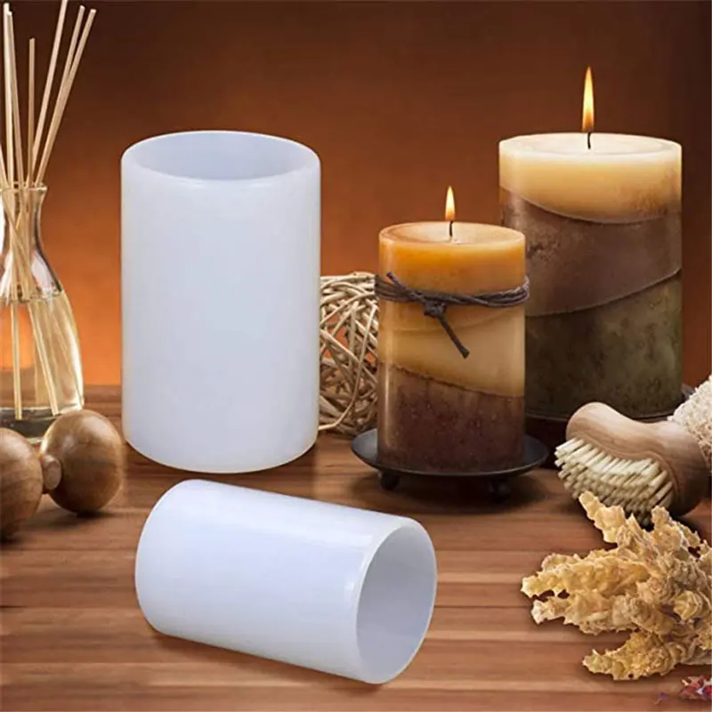 Cylinder Silicone Candle Molds - Soap Making Tutorial 评论和价格