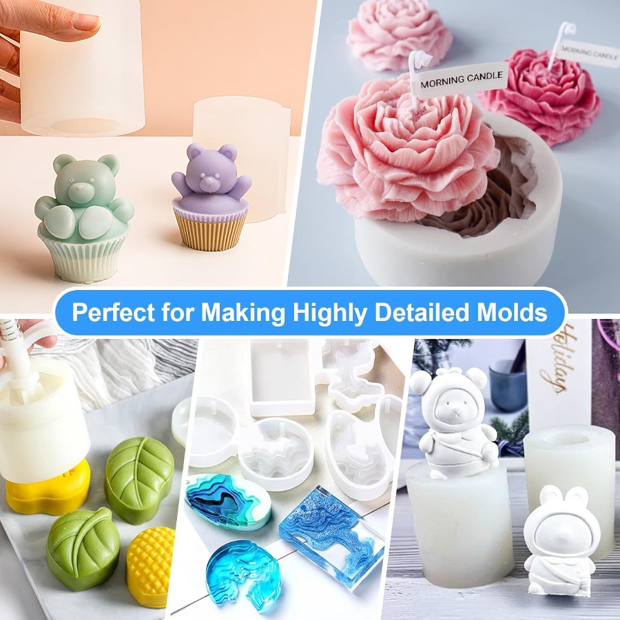 Silicone Mold Making Kit, 38.8 - Soap Making Tutorial 评论和价格